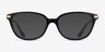 Coach HC6185 Black AcetateEyeglass Frames from EyeBuyDirect, with Tinted Lenses