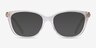 Coach HC6186 Clear AcetateEyeglass Frames from EyeBuyDirect, with Tinted Lenses