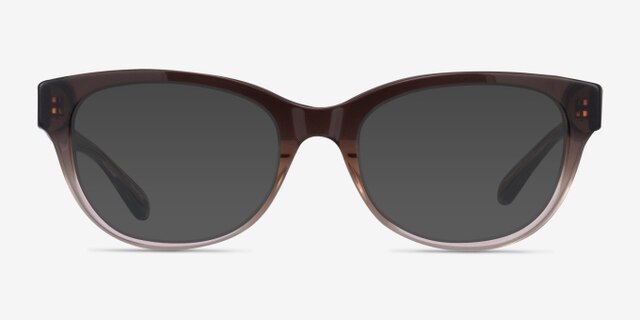 Coach HC6187 Transparent Brown Gradient AcetateEyeglass Frames from EyeBuyDirect, with Tinted Lenses