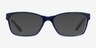Ralph RA7039 Opal Blue AcetateEyeglass Frames from EyeBuyDirect, with Tinted Lenses