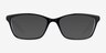 Ralph RA7044 Black On White AcétateMontures de lunettes de vue d'EyeBuyDirect, Avec des Verres Teintés