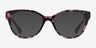 Ralph RA7103 Shiny Purple Tortoise AcetateEyeglass Frames from EyeBuyDirect, with Tinted Lenses