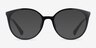 Ralph RA7145U Shiny Black PlasticEyeglass Frames from EyeBuyDirect, with Tinted Lenses