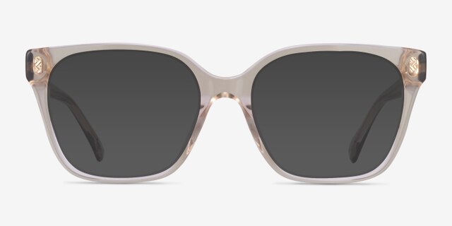 Ralph RA7158U Clear Brown AcetateEyeglass Frames from EyeBuyDirect, with Tinted Lenses