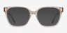 Ralph RA7158U Clear Brown AcetateEyeglass Frames from EyeBuyDirect, with Tinted Lenses