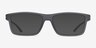 ARNETTE Cross Fade Ii Transparent Gray Eco-friendlyEyeglass Frames from EyeBuyDirect, with Tinted Lenses