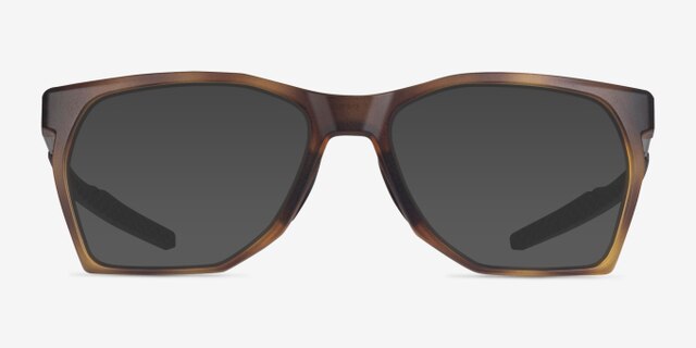 Oakley Ctrlnk Brown Tortoise PlasticEyeglass Frames from EyeBuyDirect, with Tinted Lenses