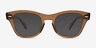 Ray-Ban RB0707V Transparent Brown PlasticEyeglass Frames from EyeBuyDirect, with Tinted Lenses