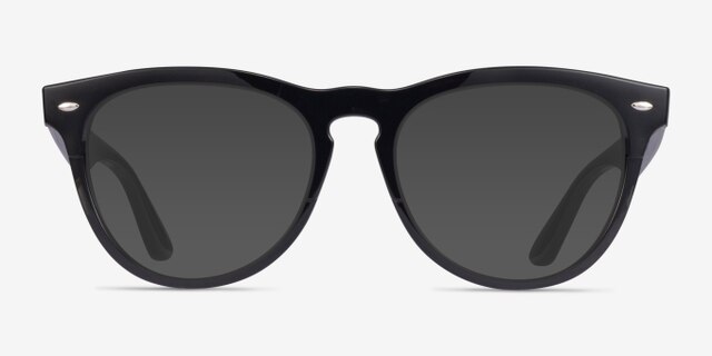 Ray-Ban RB4471V Iris Shiny Black PlasticEyeglass Frames from EyeBuyDirect, with Tinted Lenses