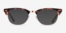 Ray-Ban RB5154 Clubmaster Tortoise Rose Gold AcetateEyeglass Frames from EyeBuyDirect, with Tinted Lenses