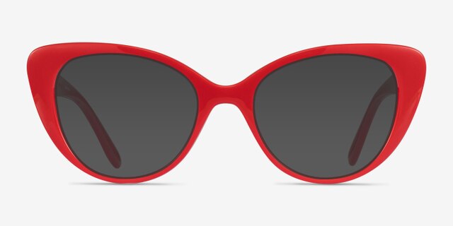 Vogue Eyewear VO5422 Red Coral PlasticEyeglass Frames from EyeBuyDirect, with Tinted Lenses