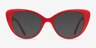 Vogue Eyewear VO5422 Red Coral PlasticEyeglass Frames from EyeBuyDirect, with Tinted Lenses