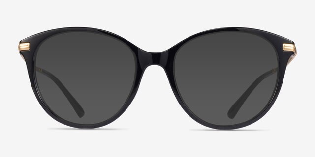 Vogue Eyewear VO5423 Shiny Black MetalEyeglass Frames from EyeBuyDirect, with Tinted Lenses