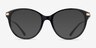 Vogue Eyewear VO5423 Shiny Black MetalEyeglass Frames from EyeBuyDirect, with Tinted Lenses