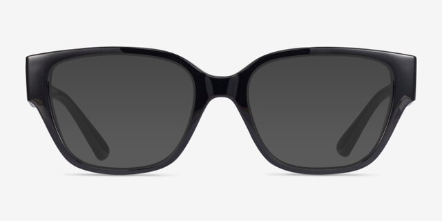 Vogue Eyewear VO5458B Shiny Black PlasticEyeglass Frames from EyeBuyDirect, with Tinted Lenses