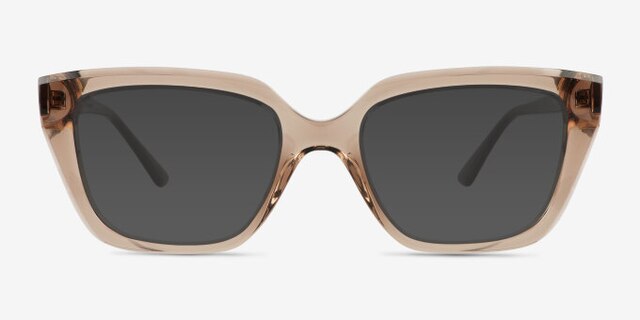 Vogue Eyewear VO5477B Transparent Brown PlasticEyeglass Frames from EyeBuyDirect, with Tinted Lenses