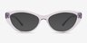 Vogue Eyewear VO5478B Transparent Purple PlasticEyeglass Frames from EyeBuyDirect, with Tinted Lenses