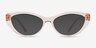 Vogue Eyewear VO5478B Clear Pink PlasticEyeglass Frames from EyeBuyDirect, with Tinted Lenses