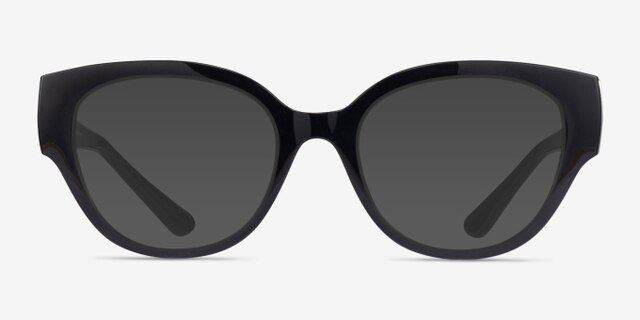 Vogue Eyewear VO5482 Shiny Black PlasticEyeglass Frames from EyeBuyDirect, with Tinted Lenses