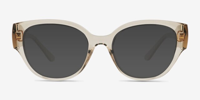 Vogue Eyewear VO5482 Transparent Champagne PlasticEyeglass Frames from EyeBuyDirect, with Tinted Lenses