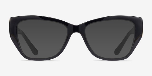 Vogue Eyewear VO5483 Shiny Black PlasticEyeglass Frames from EyeBuyDirect, with Tinted Lenses