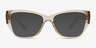 Vogue Eyewear VO5483 Transparent Champagne PlasticEyeglass Frames from EyeBuyDirect, with Tinted Lenses