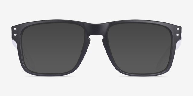 Oakley Holbrook Rx Matte Black PlasticEyeglass Frames from EyeBuyDirect, with Tinted Lenses