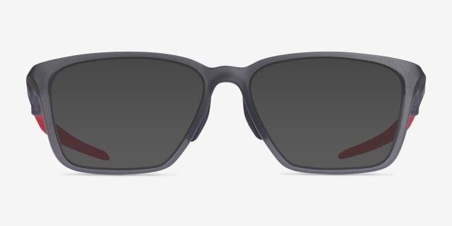 Oakley Double Down Gray PlasticEyeglass Frames from EyeBuyDirect, with Tinted Lenses