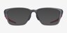 Oakley Double Down Gray PlasticEyeglass Frames from EyeBuyDirect, with Tinted Lenses