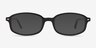 Ray-Ban RB5432 Sam Black AcetateEyeglass Frames from EyeBuyDirect, with Tinted Lenses