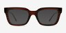 Vogue Eyewear VO5611B Striped Eco-friendlyEyeglass Frames from EyeBuyDirect, with Tinted Lenses