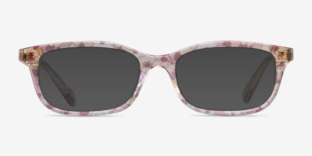 Coach HC6174 Pink Floral AcetateEyeglass Frames from EyeBuyDirect, with Tinted Lenses