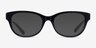 Coach HC6187 Shiny Black AcetateEyeglass Frames from EyeBuyDirect, with Tinted Lenses