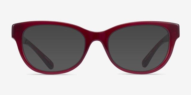 Coach HC6187 Milky Burgundy AcetateEyeglass Frames from EyeBuyDirect, with Tinted Lenses