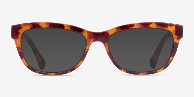 Ralph RA7113 Tortoise Floral PlasticEyeglass Frames from EyeBuyDirect, with Tinted Lenses