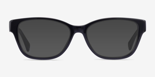 Ralph RA7150 Black AcetateEyeglass Frames from EyeBuyDirect, with Tinted Lenses