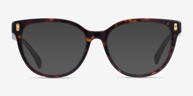 Ralph RA7153 Dark Tortoise AcetateEyeglass Frames from EyeBuyDirect, with Tinted Lenses