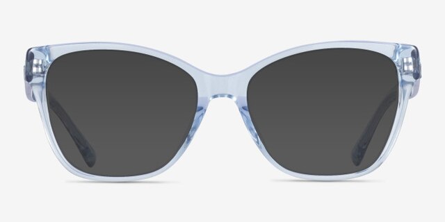 Coach HC6207U Transparent Blue AcetateEyeglass Frames from EyeBuyDirect, with Tinted Lenses
