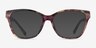 Coach HC6207U Petal Tortoise AcetateEyeglass Frames from EyeBuyDirect, with Tinted Lenses