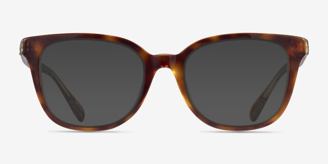 Coach HC6225U Dark Tortoise AcetateEyeglass Frames from EyeBuyDirect, with Tinted Lenses