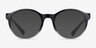 Oakley Spindrift Rx Polished Black Fade PlasticEyeglass Frames from EyeBuyDirect, with Tinted Lenses
