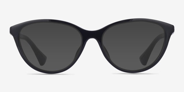 Ralph RA7140U Black PlasticEyeglass Frames from EyeBuyDirect, with Tinted Lenses