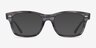 Ray-Ban RB5383 Striped AcetateEyeglass Frames from EyeBuyDirect, with Tinted Lenses
