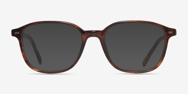 Ray-Ban RB5393 Leonard Warm Tortoise AcetateEyeglass Frames from EyeBuyDirect, with Tinted Lenses
