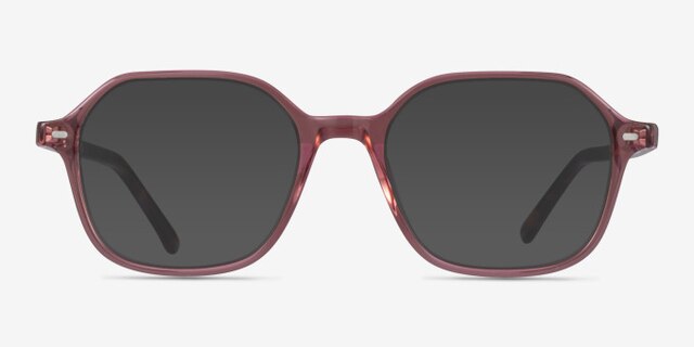 Ray-Ban RB5394 John Purple AcetateEyeglass Frames from EyeBuyDirect, with Tinted Lenses