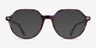 Ray-Ban RB5395 Thalia Purple Tortoise AcetateEyeglass Frames from EyeBuyDirect, with Tinted Lenses
