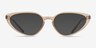 Ray-Ban RB7188 Brown PlasticEyeglass Frames from EyeBuyDirect, with Tinted Lenses