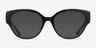 Vogue Eyewear VO5482 Noir PlastiqueMontures de lunettes de vue d'EyeBuyDirect, Avec des Verres Teintés