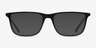 Armani Exchange AX3126 Black Eco-friendlyEyeglass Frames from EyeBuyDirect, with Tinted Lenses