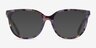 Coach HC6260U Purple Tortoise AcetateEyeglass Frames from EyeBuyDirect, with Tinted Lenses